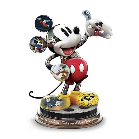 Magical mickey mouse sculpture capturing special moments